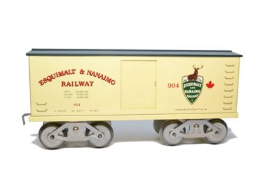 1980 : Esquimalt & Nanaimo Railway Boxcar