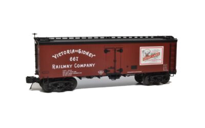 2023: Victoria and Sidney Railway Company Billboard Reefer