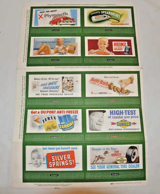 Original-Lionel-310-Billboard-Sheet-From-1951-Unused