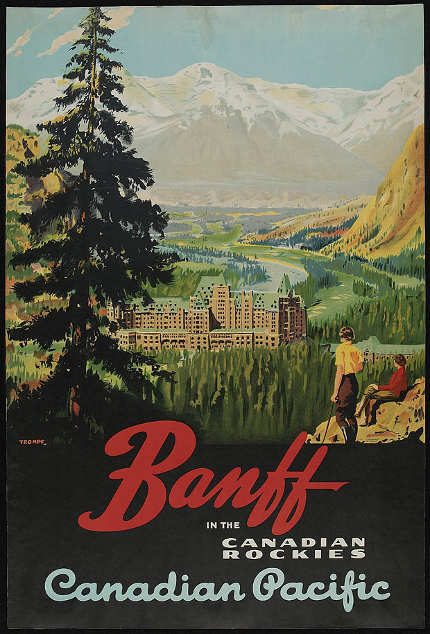 Banff Springs poster