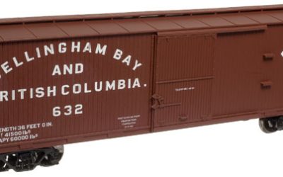 2010: Bellingham Bay & British Columbia double sheath boxcar
